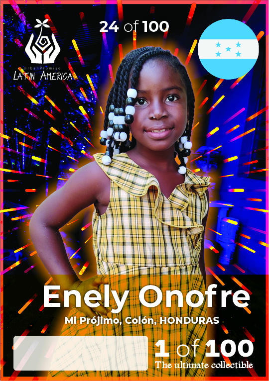 1 of 100 trading card — Enely Onofre